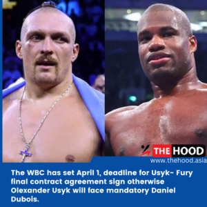Tyson Fury vs Olexander Usyk seems to have failed talks on 29th April bout. Meanwhile Daniel Dubois being confirmed as Usyk’s mandatory (2)